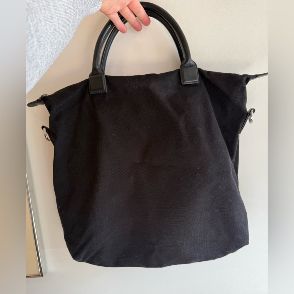 Want Black canvas Tote Bag - Picture 7 of 8